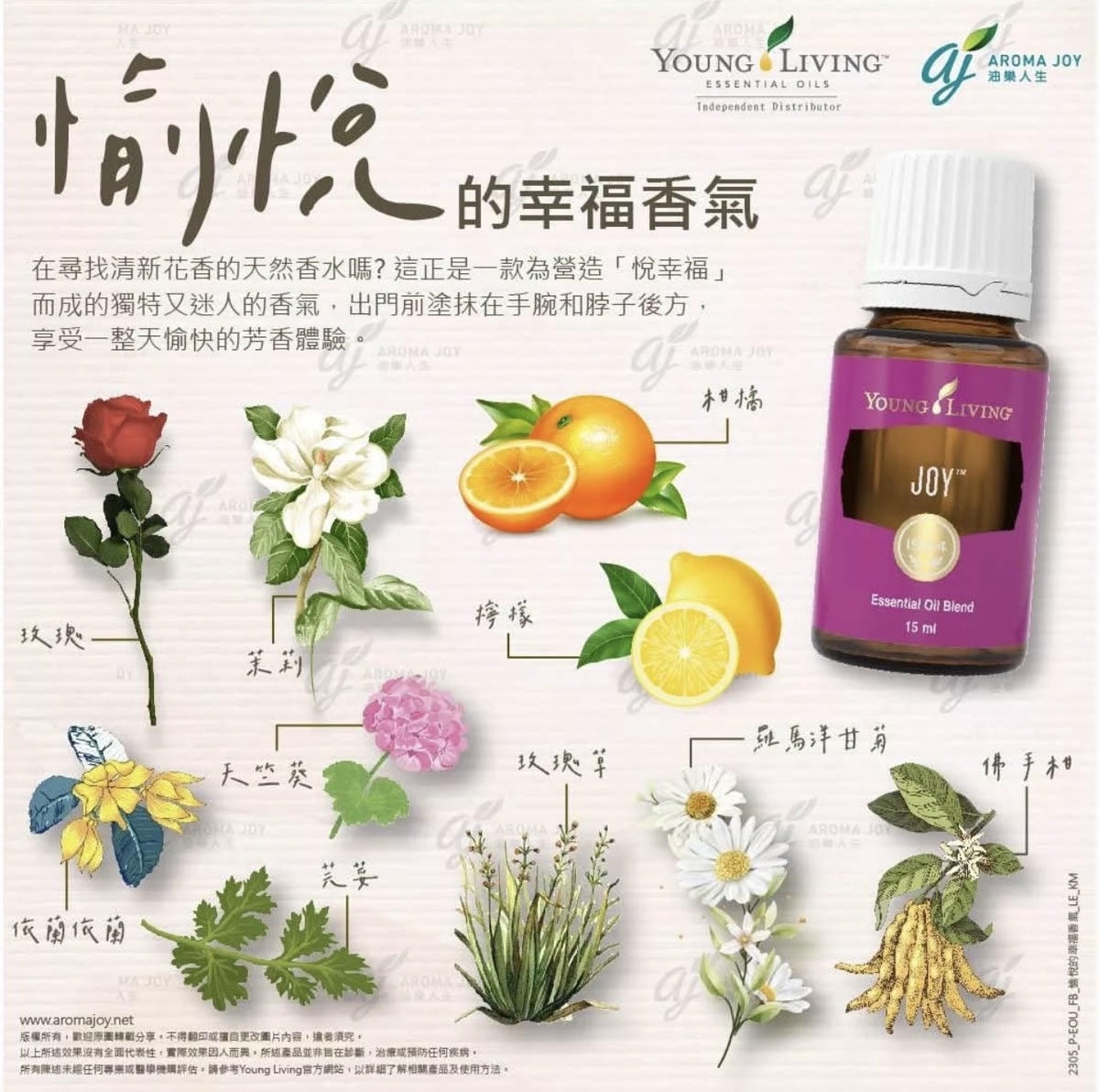 悅幸福配方精油Joy-宇宙中最偉大的能量『愛』幸福和溫暖感受 - 第1張圖 悅幸福配方精油Joy-宇宙中最偉大的能量『愛』幸福和溫暖感受